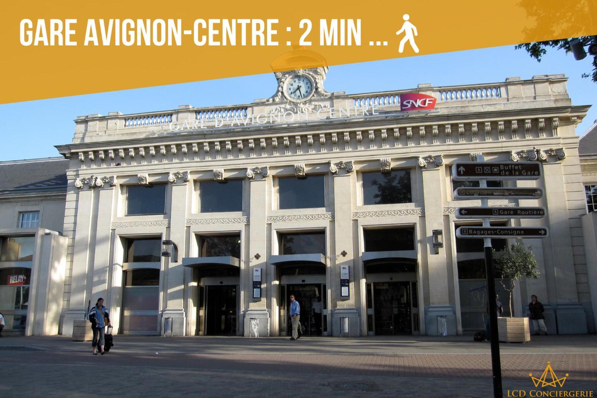 Le Rive Droite - Gare Centre - Wifi - Terrasse - Face Remparts Apartment Avignon Exterior photo